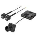 Caddx FPV Walksnail Avatar Pro Kit, Air Unit Pro for FPV Drone with Excellent Night Vision, Dual Antennas, Gyroflow Support, Digital Transmission System, 4km Max Range, 22ms Low Latency, 160° FOV, 1080P/60fps H.265 Video Recording, 1/1.8-inch Starvis II