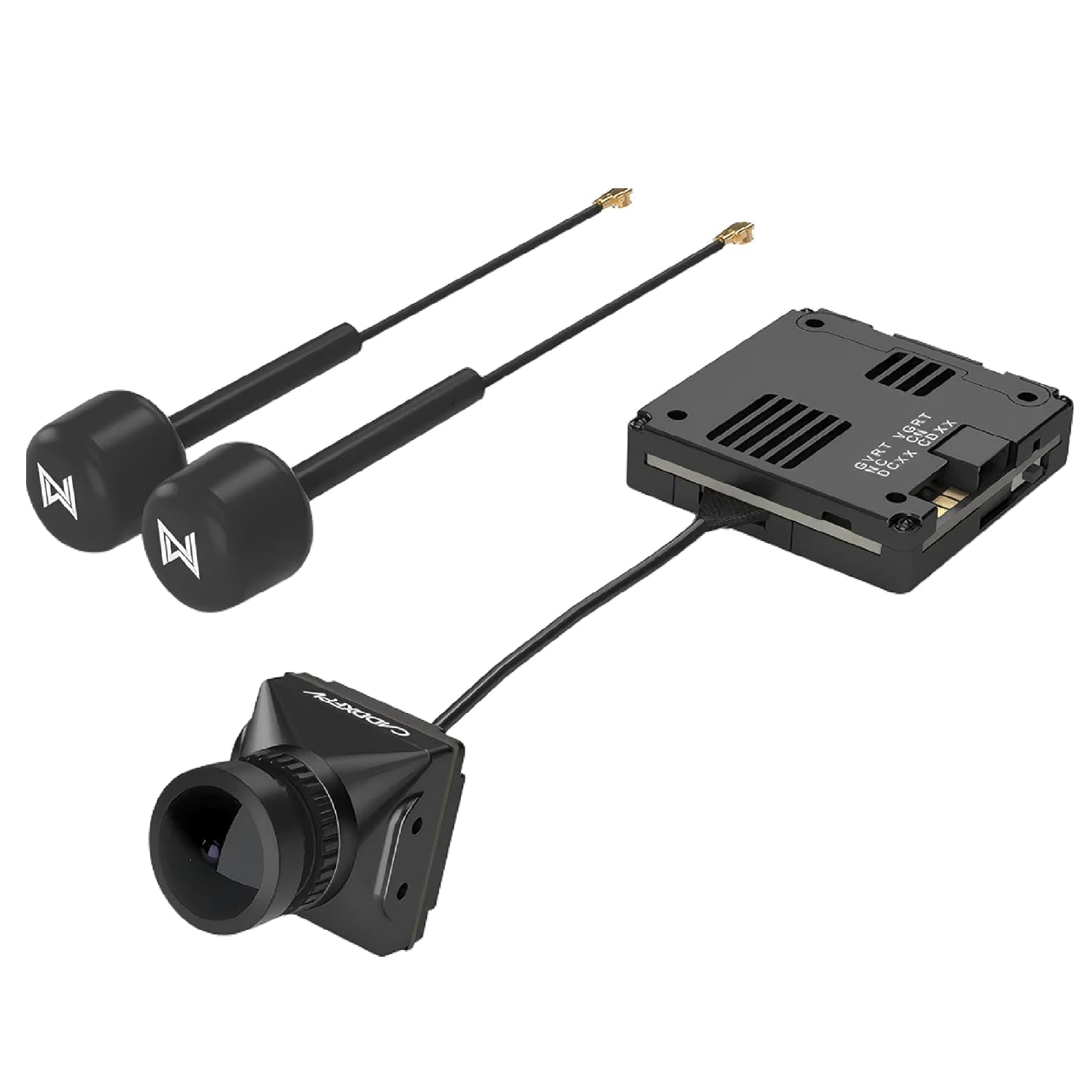 Caddx FPV Walksnail Avatar Pro Kit, Air Unit Pro for FPV Drone with Excellent Night Vision, Dual Antennas, Gyroflow Support, Digital Transmission System, 4km Max Range, 22ms Low Latency, 160° FOV, 1080P/60fps H.265 Video Recording, 1/1.8-inch Starvis II