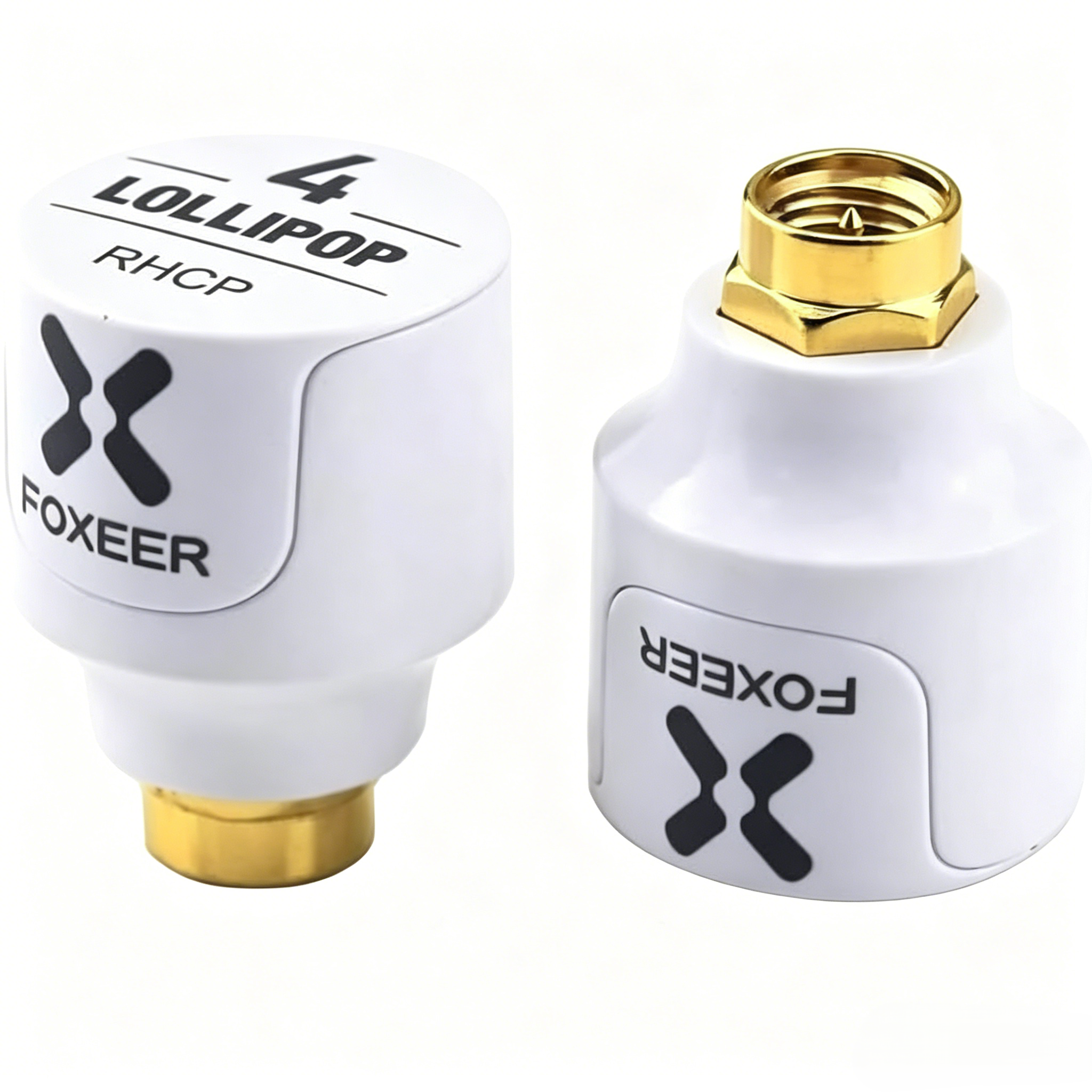 2pcs FOXEER FPV Antenna Lollipop 4 5.8GHz RHCP 2.6Dbi Stubby Antenna SMA for FPV Drone Racing Quadcopeter Multicopter Fatshark Goggles TX RX