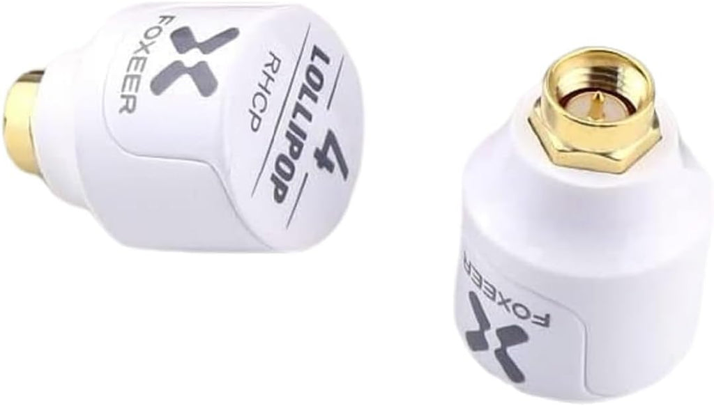 2pcs FOXEER FPV Antenna Lollipop 4 5.8GHz RHCP 2.6Dbi Stubby Antenna SMA for FPV Drone Racing Quadcopeter Multicopter Fatshark Goggles TX RX