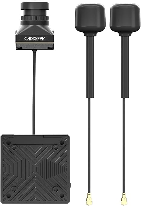 Caddx FPV Walksnail Avatar Pro Kit, Air Unit Pro for FPV Drone with Excellent Night Vision, Dual Antennas, Gyroflow Support, Digital Transmission System, 4km Max Range, 22ms Low Latency, 160° FOV, 1080P/60fps H.265 Video Recording, 1/1.8-inch Starvis II