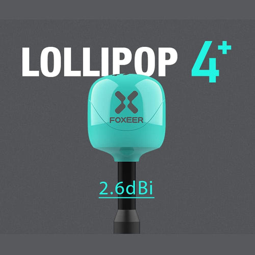 2pcs FPV Antenna Foxeer Lollipop 4 Plus 2.6dBi 5.8GHz RHCP TX RX for FPV Racing Drone