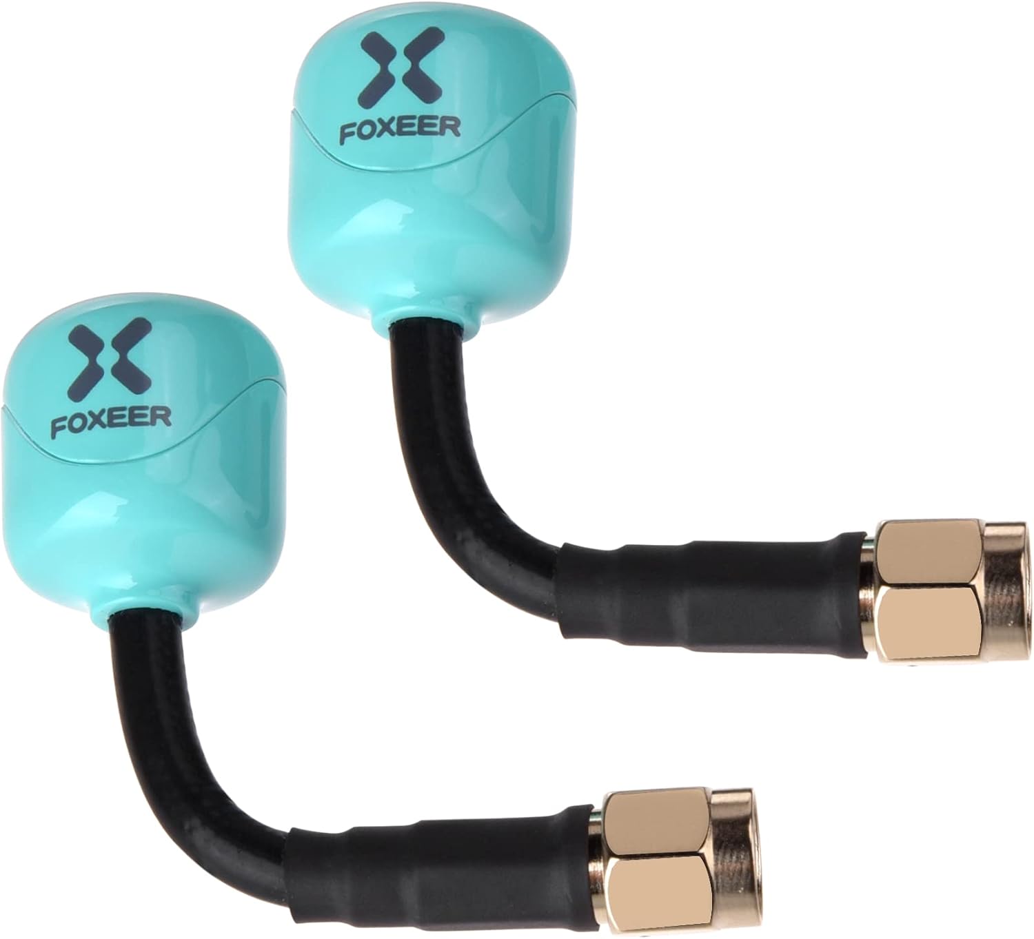 2pcs FPV Antenna Foxeer Lollipop 4 Plus 2.6dBi 5.8GHz RHCP TX RX for FPV Racing Drone SMA