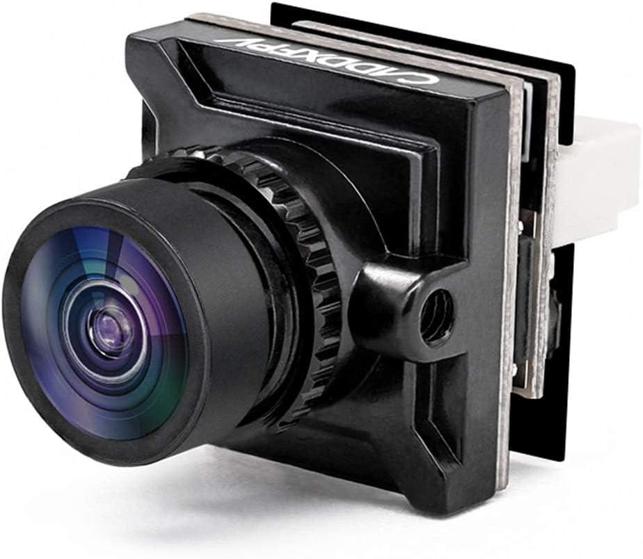 Caddx FPV Camera Ratel 2, 1/1.8inch Starlight Sensor Camera 1200TVL with FOV 165°Bigger PAL NTSC Switchable for FPV Racing Drone