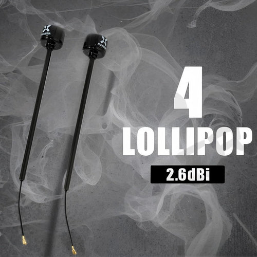 2pcs FOXEER FPV UFL Antenna Lollipop 4 RHCP IPEX 5.8G 2.6dBi 165mm Long Range Antenna for FPV Quadcopter Racing Drone TX/RX