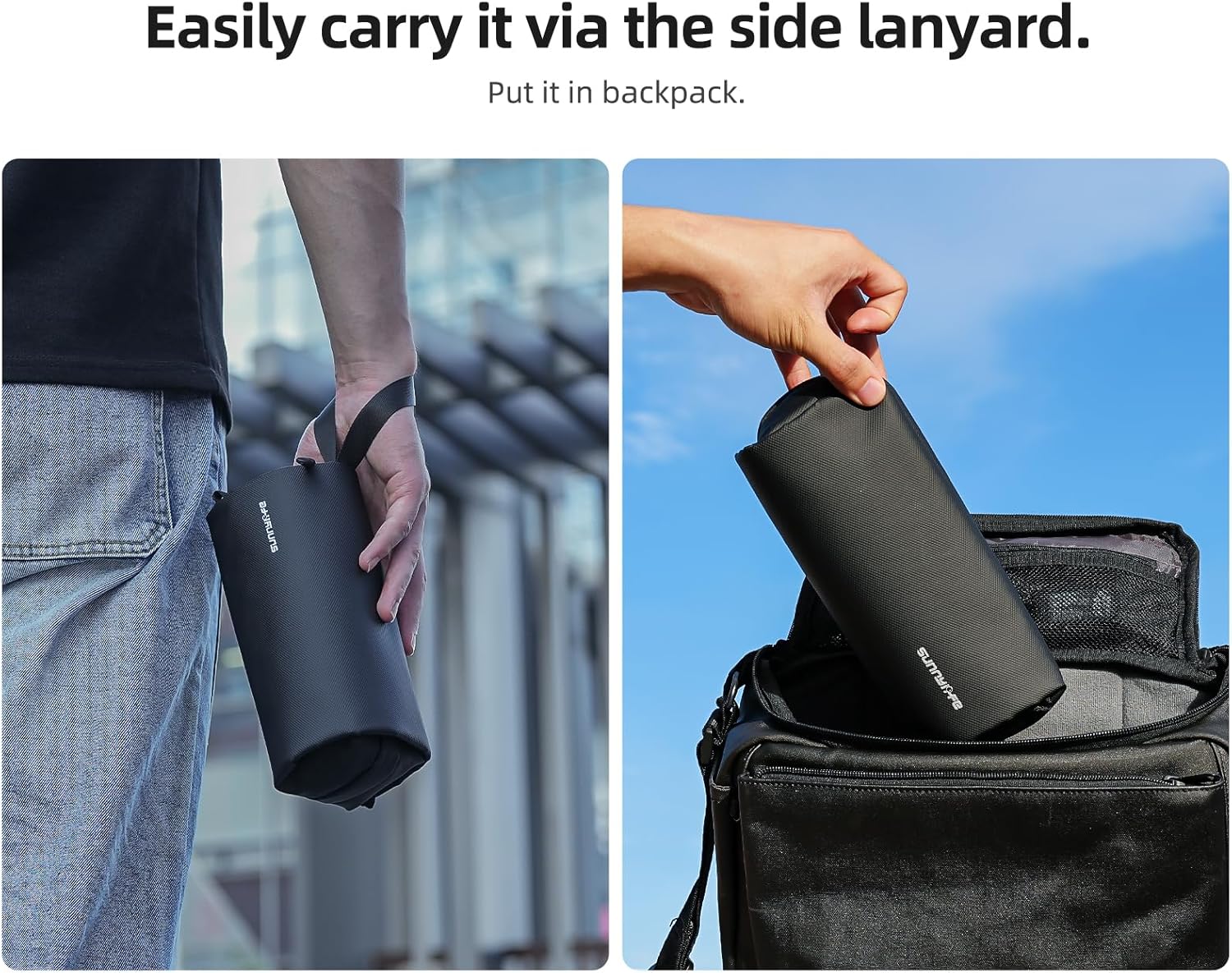 Carrying Case for DJI Osmo Pocket 3, Portable Travel Storage Shoulder Bag, Large Capacity Protective Handbag for DJI Osmo Pocket 3 Creator Combo Camera Accessories